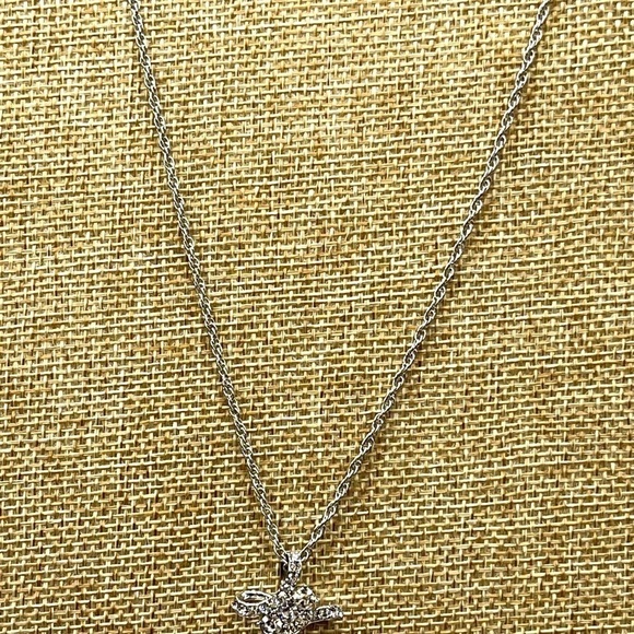 Charter Club Silver-Tone Cross CZ stones bright Religious Cross Christian - Picture 9 of 10